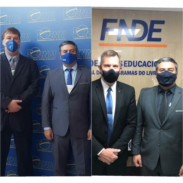 Prefeito Valoir Chapuis realiza viagem a Brasília