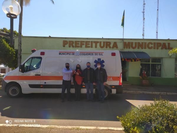 Administração Municipal Adquire nova Ambulância para Secretaria de Saúde